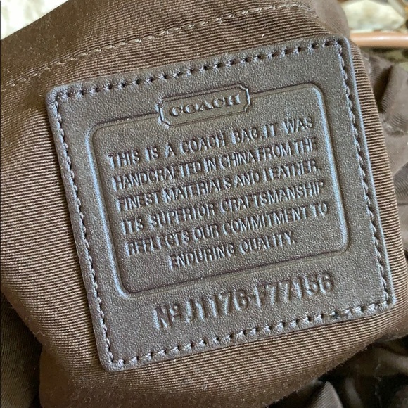 Coach Multi-Brown Diaper Bag - Picture 3 of 4